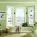 Shutters Arctic 89mm - Moda L Frame - Cafe - Bay Window Seat