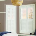 Shutters Cotton 89mm - Moda Multi L Frame - Full Height Bedroom